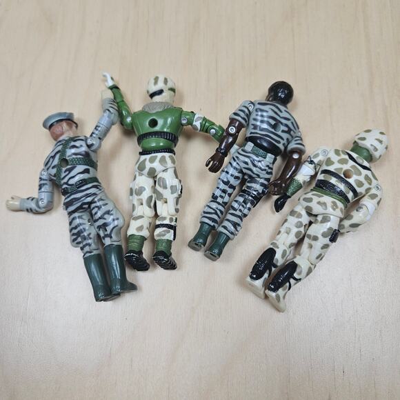 Lot of 4 Vintage Lanard The Corps Action Figures 1986-1998 Military Articulated - Picture 6 of 10